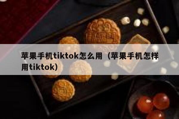 苹果手机tiktok怎么用（苹果手机怎样用tiktok） 第1张