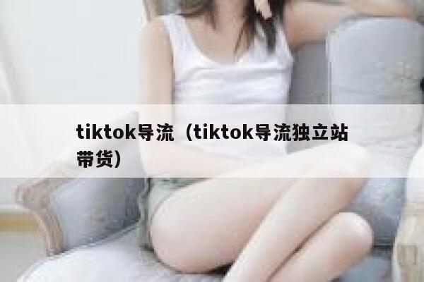 tiktok导流（tiktok导流独立站带货） 第1张