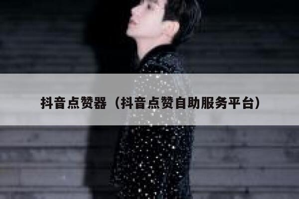 抖音点赞器（抖音点赞自助服务平台） 第1张
