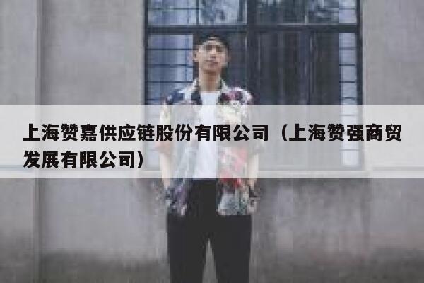上海赞嘉供应链股份有限公司（上海赞强商贸发展有限公司） 第1张