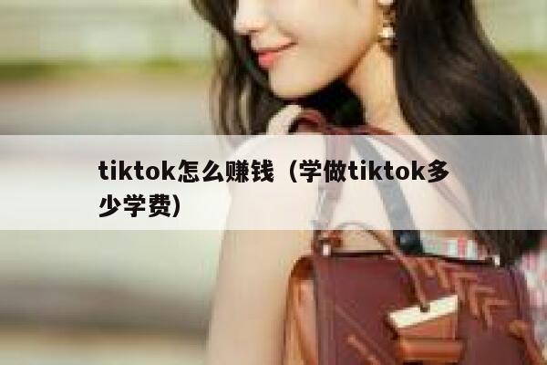 tiktok怎么赚钱（学做tiktok多少学费） 第1张