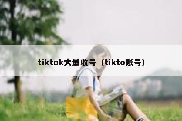 tiktok大量收号(tikto账号) 第1张 tiktok大量收号(tikto账号) 第1张