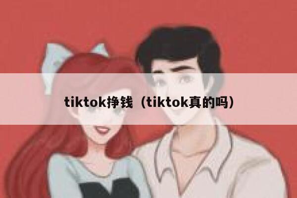 tiktok挣钱（tiktok真的吗） 第1张