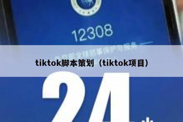tiktok脚本策划（tiktok项目） 第1张