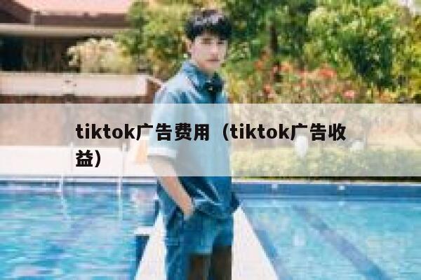 tiktok广告费用（tiktok广告收益） 第1张