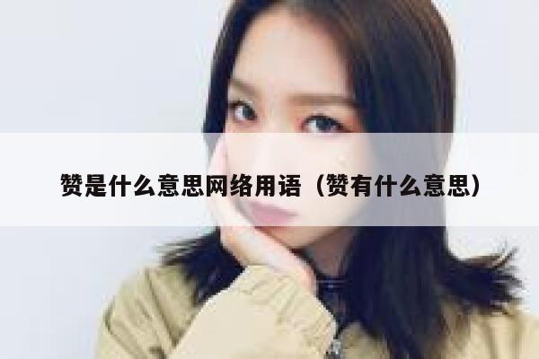 赞是什么意思网络用语（赞有什么意思） 第1张