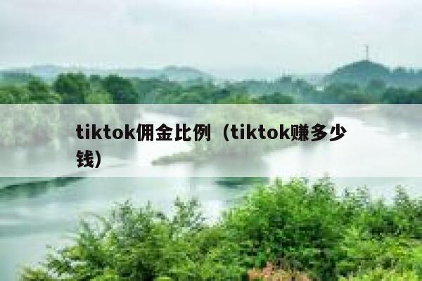 tiktok佣金比例(tiktok赚多少钱) 第1张 tiktok佣金比例(tiktok赚多少钱) 第1张
