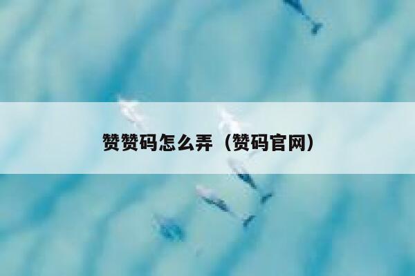赞赞码怎么弄(赞码官网) 第1张 赞赞码怎么弄(赞码官网) 第1张