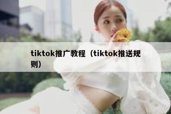 tiktok推广教程(tiktok推送规则) 第1张 tiktok推广教程(tiktok推送规则) 第1张