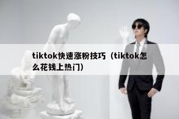 tiktok快速涨粉技巧(tiktok怎么花钱上热门) 第1张 tiktok快速涨粉技巧(tiktok怎么花钱上热门) 第1张