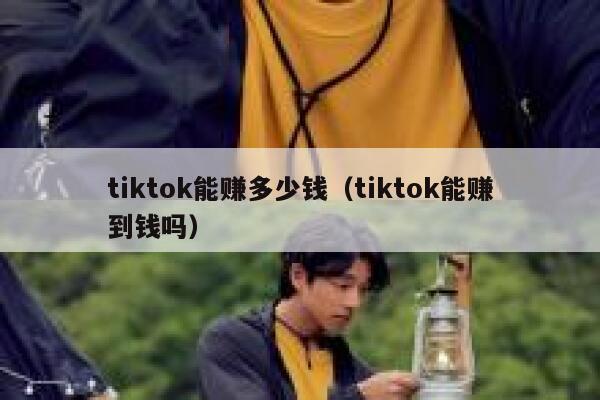 tiktok能赚多少钱（tiktok能赚到钱吗） 第1张