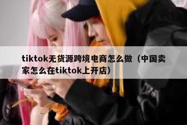 tiktok无货源跨境电商怎么做（中国卖家怎么在tiktok上开店） 第1张