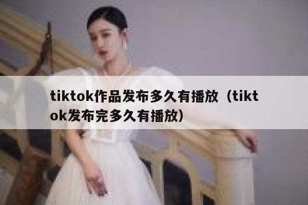 tiktok作品发布多久有播放（tiktok发布完多久有播放） 第1张