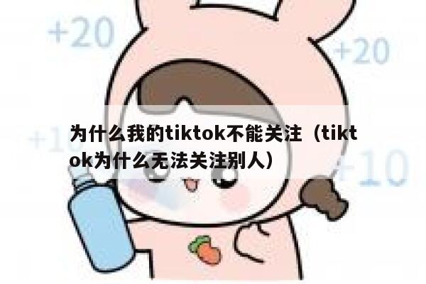 为什么我的tiktok不能关注（tiktok为什么无法关注别人） 第1张