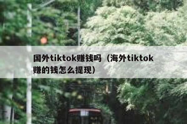 国外tiktok赚钱吗(海外tiktok赚的钱怎么提现) 第1张 国外tiktok赚钱吗(海外tiktok赚的钱怎么提现) 第1张