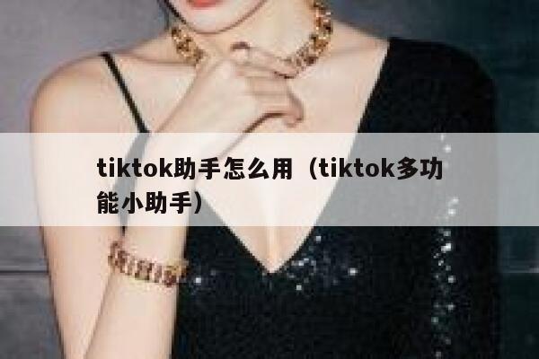 tiktok助手怎么用（tiktok多功能小助手） 第1张