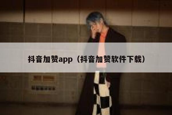 抖音加赞app(抖音加赞软件下载) 第1张 抖音加赞app(抖音加赞软件下载) 第1张