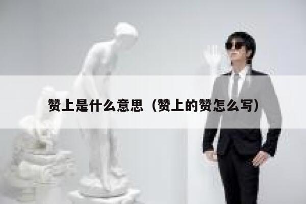 赞上是什么意思（赞上的赞怎么写） 第1张
