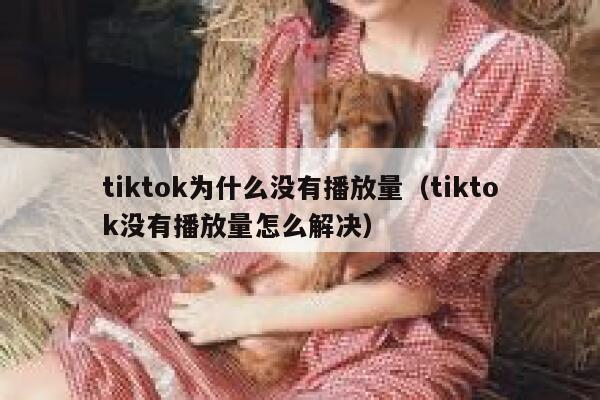 tiktok为什么没有播放量(tiktok没有播放量怎么解决) 第1张 tiktok为什么没有播放量(tiktok没有播放量怎么解决) 第1张