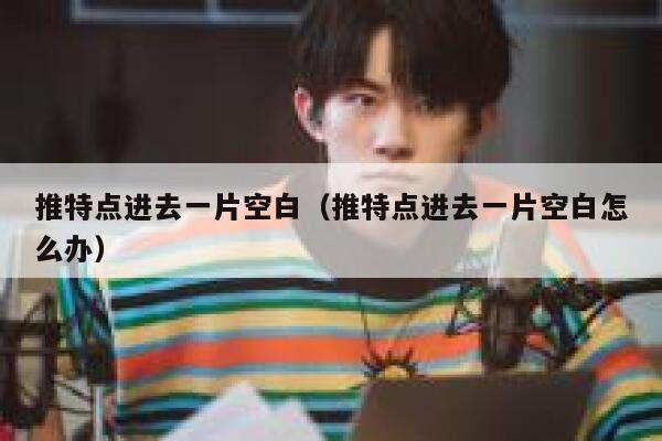 推特点进去一片空白（推特点进去一片空白怎么办） 第1张
