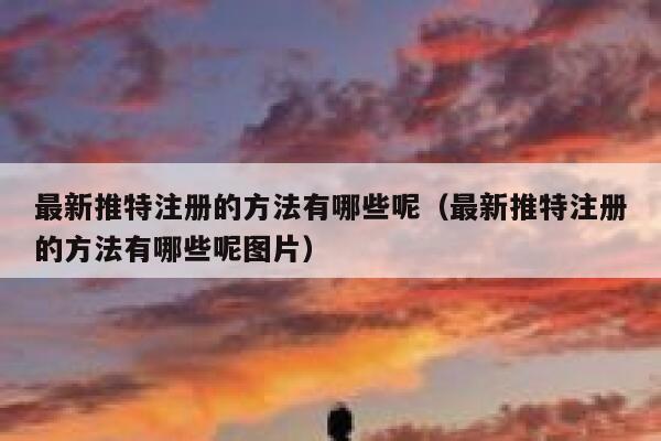 最新推特注册的方法有哪些呢(最新推特注册的方法有哪些呢图片) 第1张 最新推特注册的方法有哪些呢(最新推特注册的方法有哪些呢图片) 第1张