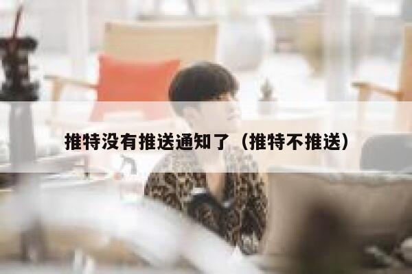 推特没有推送通知了（推特不推送） 第1张