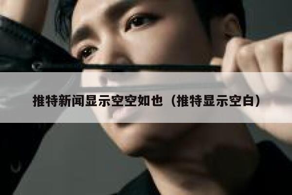 推特新闻显示空空如也（推特显示空白） 第1张