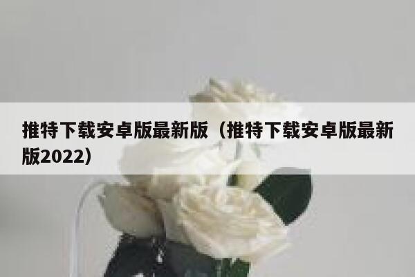 推特下载安卓版最新版(推特下载安卓版最新版2022) 第1张 推特下载安卓版最新版(推特下载安卓版最新版2022) 第1张