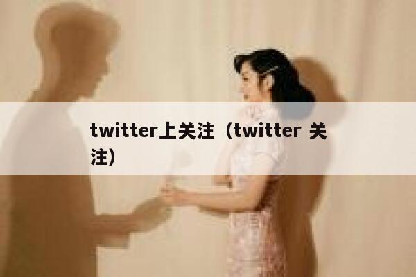 twitter上关注（twitter 关注） 第1张