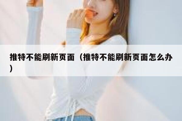 推特不能刷新页面（推特不能刷新页面怎么办） 第1张