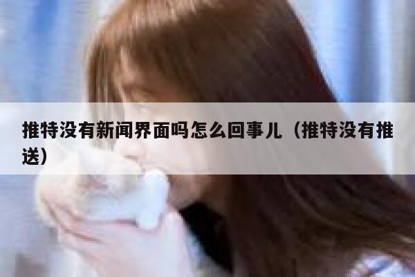 推特没有新闻界面吗怎么回事儿（推特没有推送） 第1张