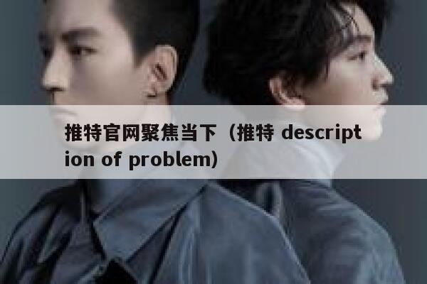推特官网聚焦当下（推特 description of problem） 第1张