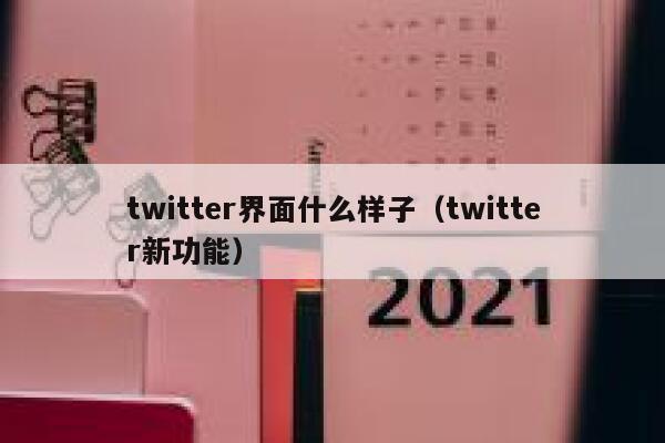 twitter界面什么样子（twitter新功能） 第1张