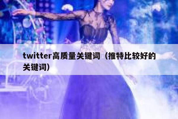twitter高质量关键词（推特比较好的关键词） 第1张
