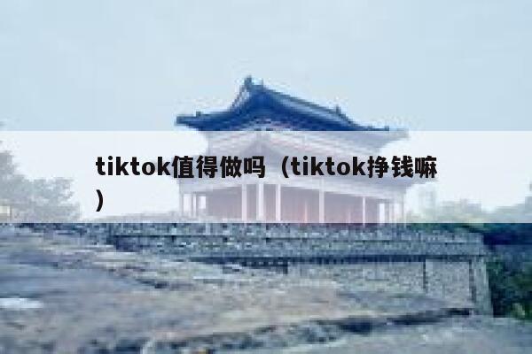tiktok值得做吗（tiktok挣钱嘛） 第1张