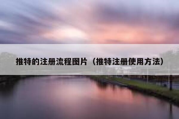 推特的注册流程图片（推特注册使用方法） 第1张