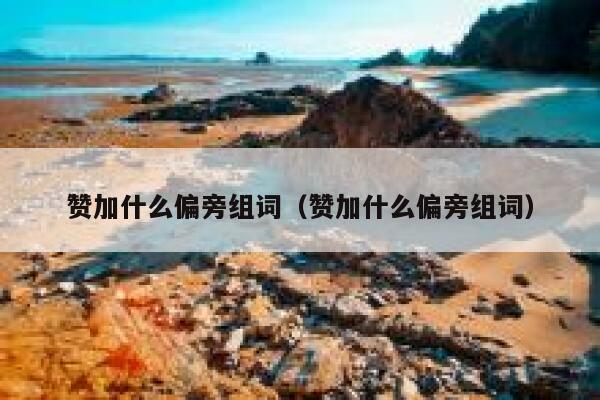 赞加什么偏旁组词（赞加什么偏旁组词） 第1张
