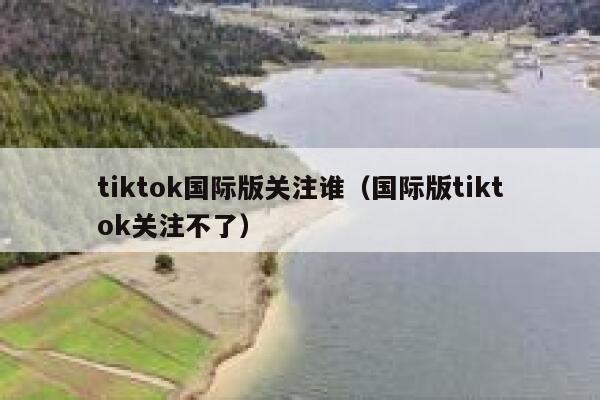tiktok国际版关注谁（国际版tiktok关注不了） 第1张