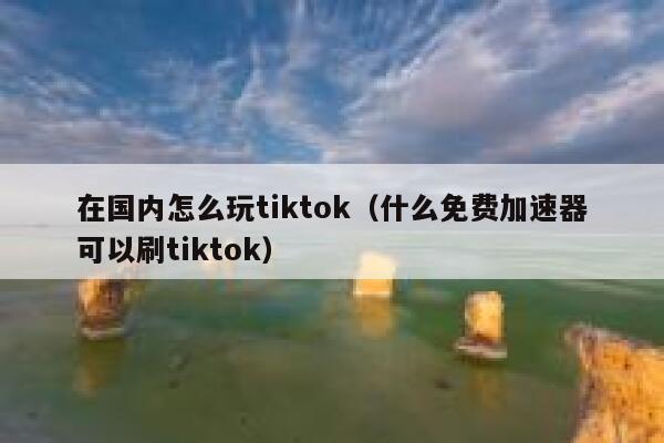 在国内怎么玩tiktok（什么免费加速器可以刷tiktok） 第1张