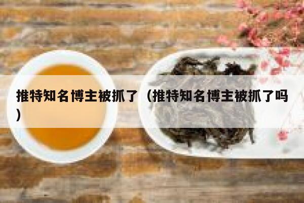 推特知名博主被抓了（推特知名博主被抓了吗） 第1张