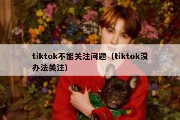 tiktok不能关注问题（tiktok没办法关注） 第1张