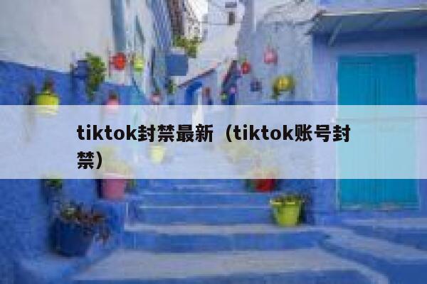 tiktok封禁最新（tiktok账号封禁） 第1张