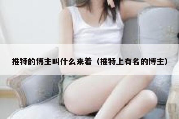 推特的博主叫什么来着（推特上有名的博主） 第1张