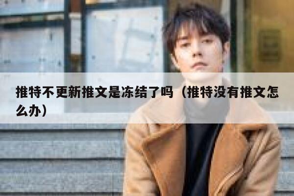 推特不更新推文是冻结了吗（推特没有推文怎么办） 第1张