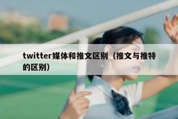 twitter媒体和推文区别（推文与推特的区别） 第1张