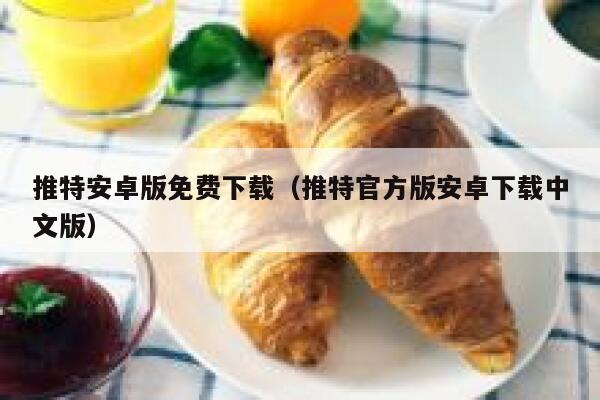 推特安卓版免费下载（推特官方版安卓下载中文版） 第1张