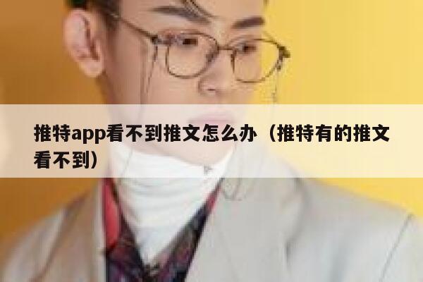 推特app看不到推文怎么办（推特有的推文看不到） 第1张