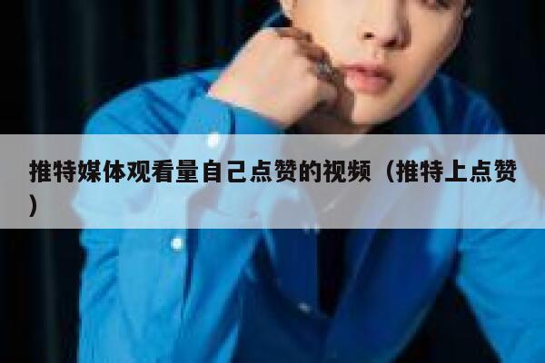 推特媒体观看量自己点赞的视频（推特上点赞） 第1张
