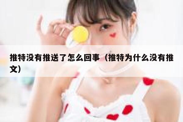 推特没有推送了怎么回事（推特为什么没有推文） 第1张