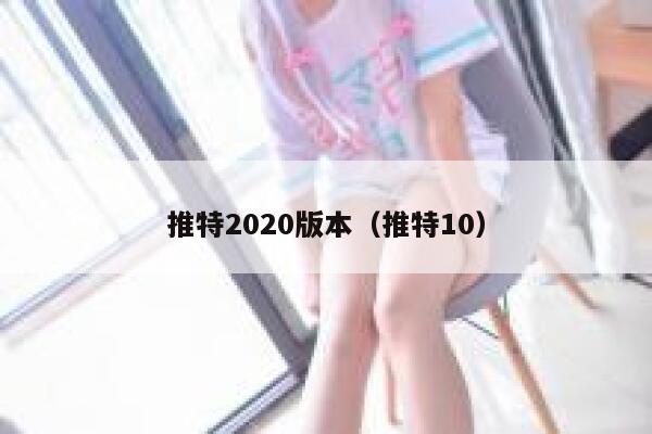 推特2020版本（推特10） 第1张